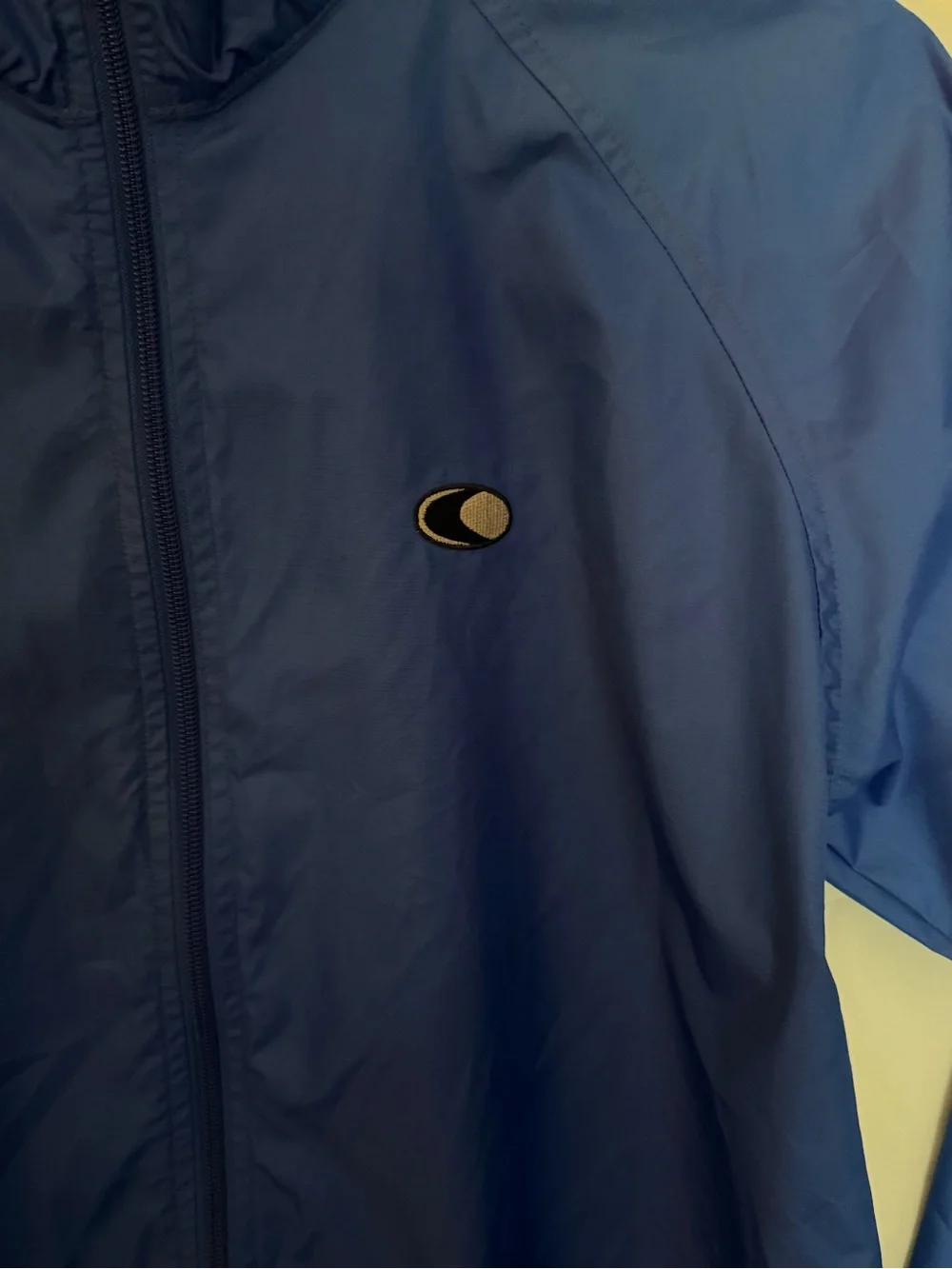 Canari cycling windbreaker -blue lightweight shell jacket men’s M